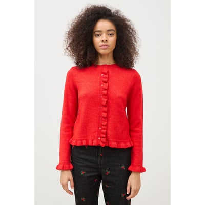 Gilet droit manches longues col rond BONOBO