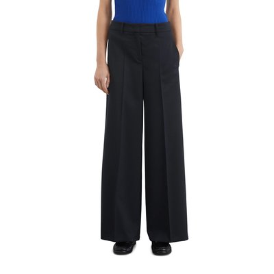 Pantalon de costume large en mélange de polyester et de laine vierge MARC O'POLO