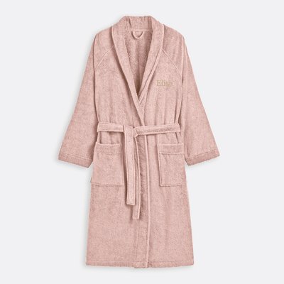 Peignoir éponge col châle personnalisé, Haxel LA REDOUTE INTERIEURS