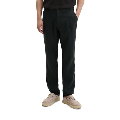 Pantalon en lin modèle Osby Jogger pleats avec ceinture élastique MARC O'POLO