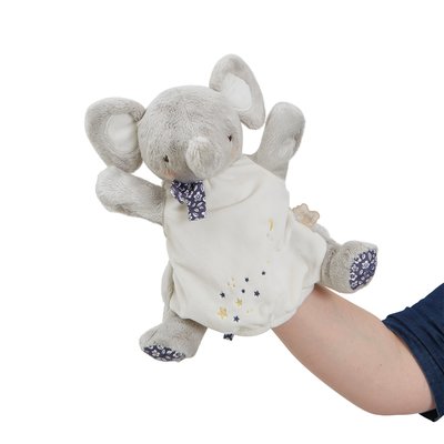 Doudou marionnette éléphant KALOO