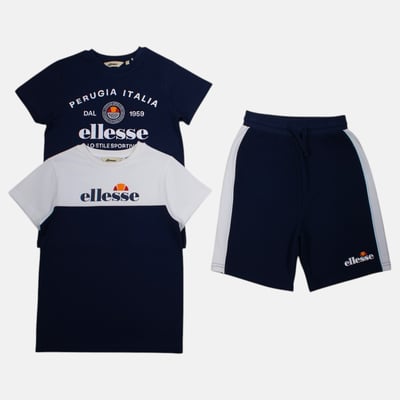 Lot de 2 t-shirts manches courtes et short BLOCK PARTY ELLESSE