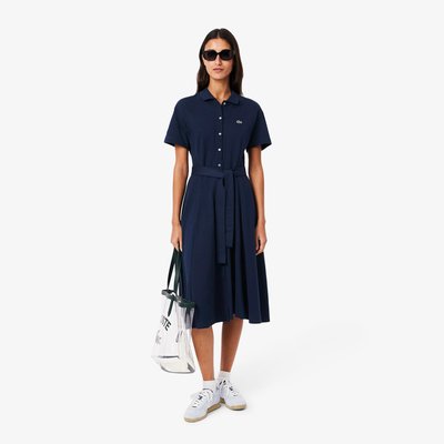 Robe polo évasée Petit Piqué LACOSTE