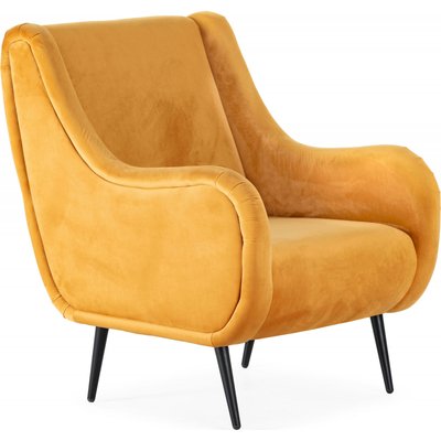 Fauteuil en velours moderne RECOLLECTION