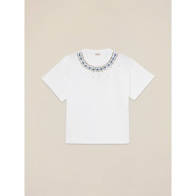 T-shirt réalisé en jersey de coton mélangé OLTRE