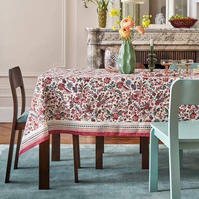 Kali Printed Tablecloth in Washed Cotton LA REDOUTE INTERIEURS