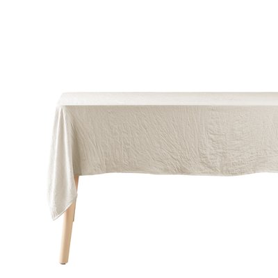 Nappe rectangle microfibre lavee Suzy DOUCEUR D'INTÉRIEUR