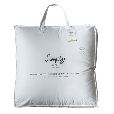 Microfibre Mattress Topper Duvet & Pillowcase Set SO'HOME