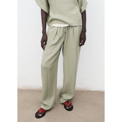 Pantalon droit texturé MANGO