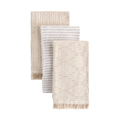 Torchon tissé texturé, lot de 3 NEXT