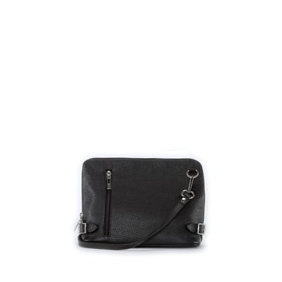 Sac bandoulière en cuir grainé italien MIA OH MY BAG