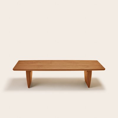 Table basse en Plateau rectangulaire et courbes organiques  LORRI MADURA