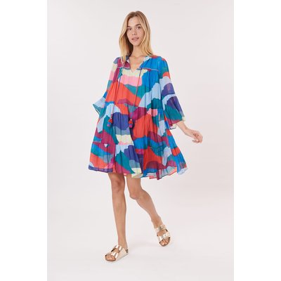 Robe Tourment, manches volantées DERHY