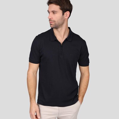Polo col zippé MISE AU GREEN