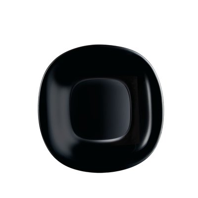 Assiette noire 21 x 19,6 cm Carine - Luminarc LUMINARC