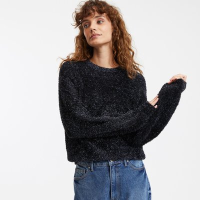 Trui met ronde hals in grof tricot LA REDOUTE COLLECTIONS