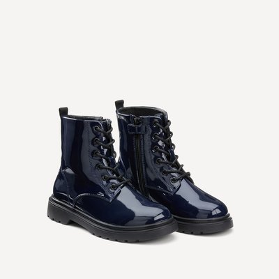 Bottines vernies à lacets LA REDOUTE COLLECTIONS