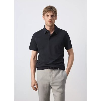 Polo slim-fit piqué de coton MANGO MAN