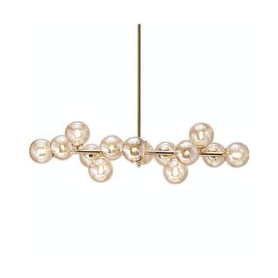 Suspension dorée dimmable - OSSANA KOSILUM