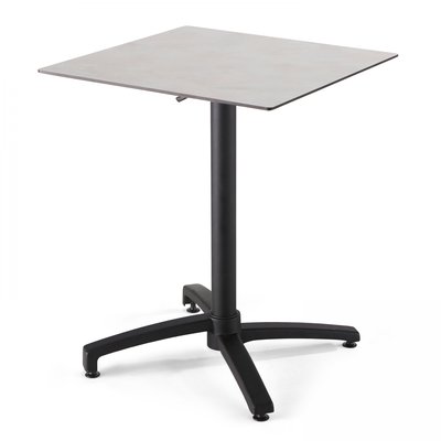 Table de jardin stratifié avec pied inclinable, OPERA OVIALA