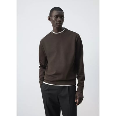 Sweat coton mélangé regular-fit MANGO MAN