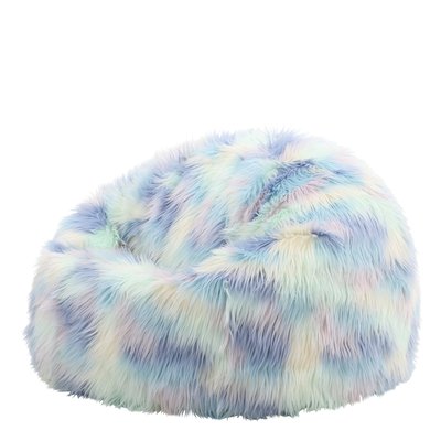 Pouf classique imitation fourrure Oeko-Tex® ICON