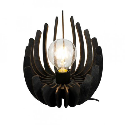 Lampe à poser en bois de peuplier, LOSA C-CREATION
