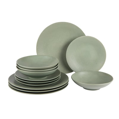 Service d'assiettes     12 pièces-VÉSUVIO TABLE PASSION