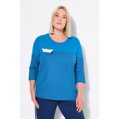T-shirt à rayures, motif bateau en papier ULLA POPKEN