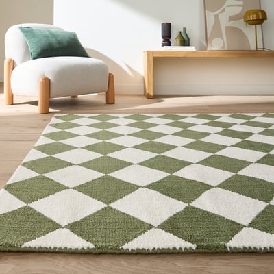 Tapis, motif losanges, BLOVA LA REDOUTE INTERIEURS