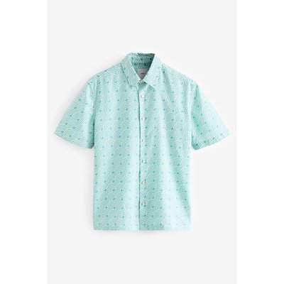 Chemise imprimée à manches courtes NEXT