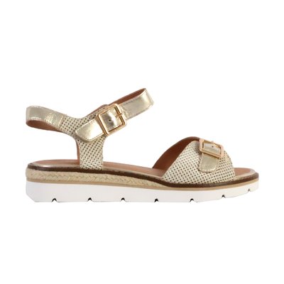 Sandale Plate Cuir Kika EMILIE KARSTON