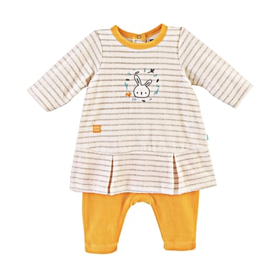 Combirobe coton bio dory SUCRE D'ORGE