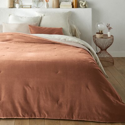Couvre lit boutis matelassé velours coton, Velvet LA REDOUTE INTERIEURS