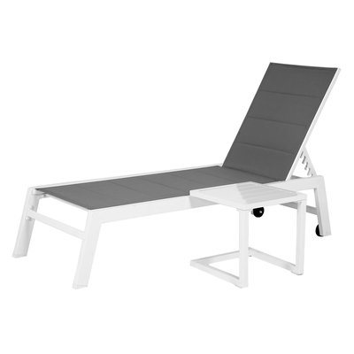 Bain de soleil et table d'appoint, BARBADOS HAPPY GARDEN