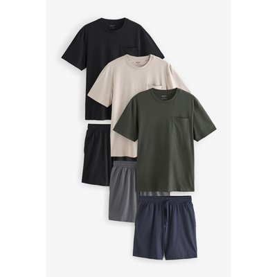 Pyjama short en jersey, lot de 3 NEXT