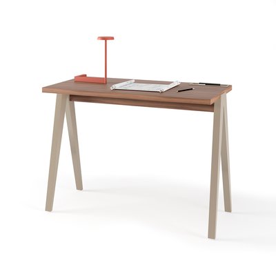 Bureau en mélamine et hêtre cérusée, Colmar HERDASA