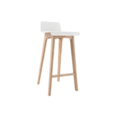 Chaise de bar scandinave H75 cm BALTIK MILIBOO