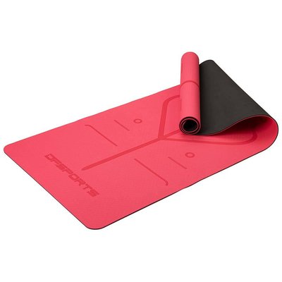 Tapis de yoga antidérapant 183 x 61 x 0.6 cm avec housse Nirvana JARDINDECO