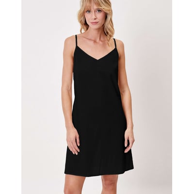 Dessous de robe en voile de coton bio unie FIONA LA FIANCÉE