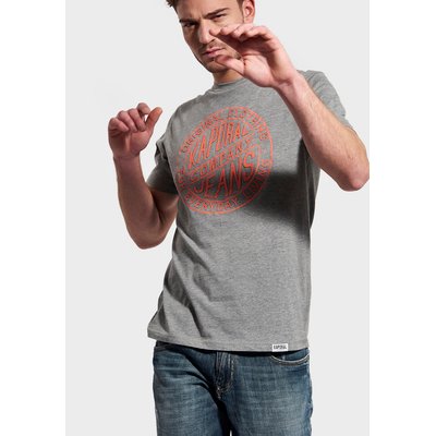 T-shirts Manches Courtes Col Rond Coton Tangi KAPORAL