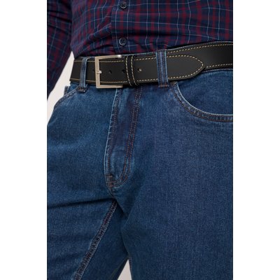 Ceinture en cuir PullUp, boucle en métal JP1880
