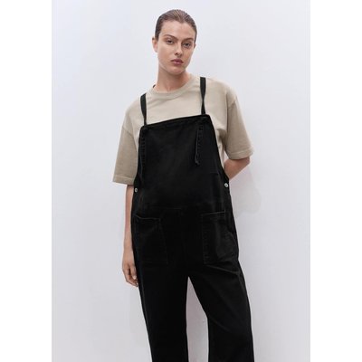Salopette de grossesse en jean MANGO