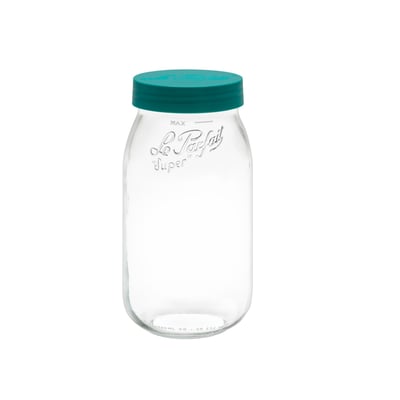 Bocal en verre avec couvercle 2L, LE PARFAIT LE PARFAIT