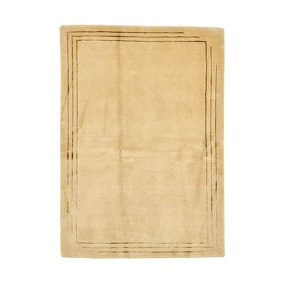 Tapis salon Tibet Loft noué main laine soie THEKO