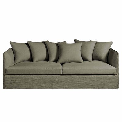 Housse canapé lin épais stonewashed Neo Chiquito AM.PM