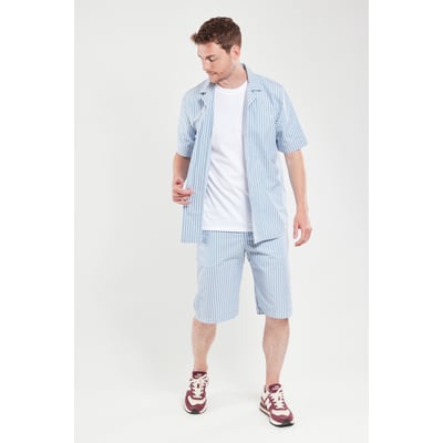 Short à rayures en coton ARMOR-LUX