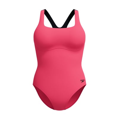 Maillot de bain 1 pièce dos nageur motif/style bicolore SPEEDO