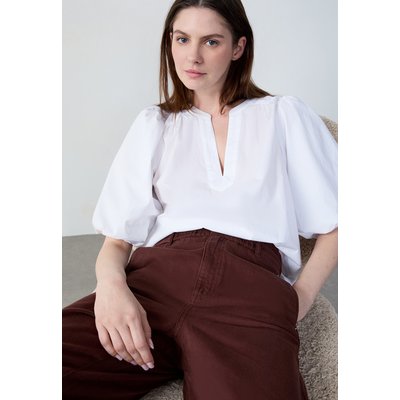 Blouse fluide col v à manches courtes RITA ETAM