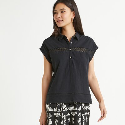 Camiseta con cuello polo, de manga corta ANNE WEYBURN